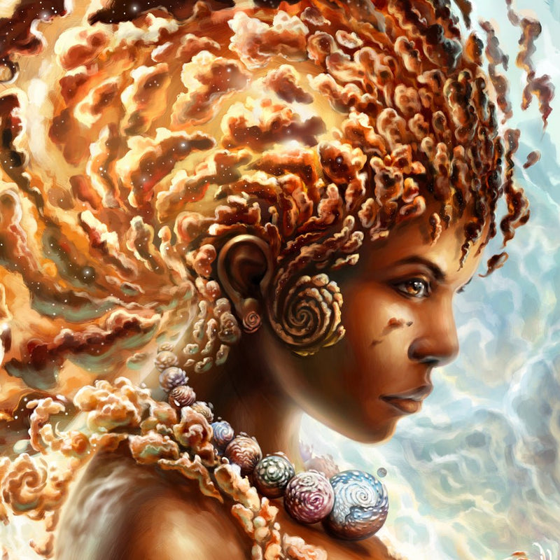 Oya | Goddess of Storms - Art by JahbuCanvas