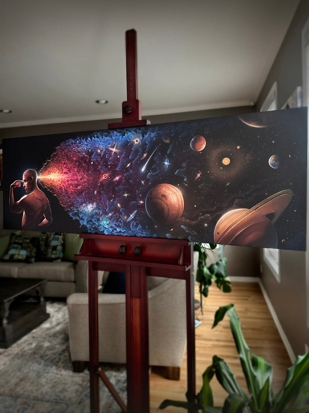 Big Bang - XL Canvas Print