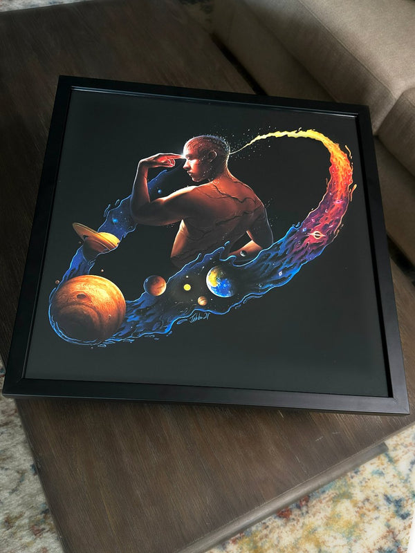 Big Bang - Framed Print